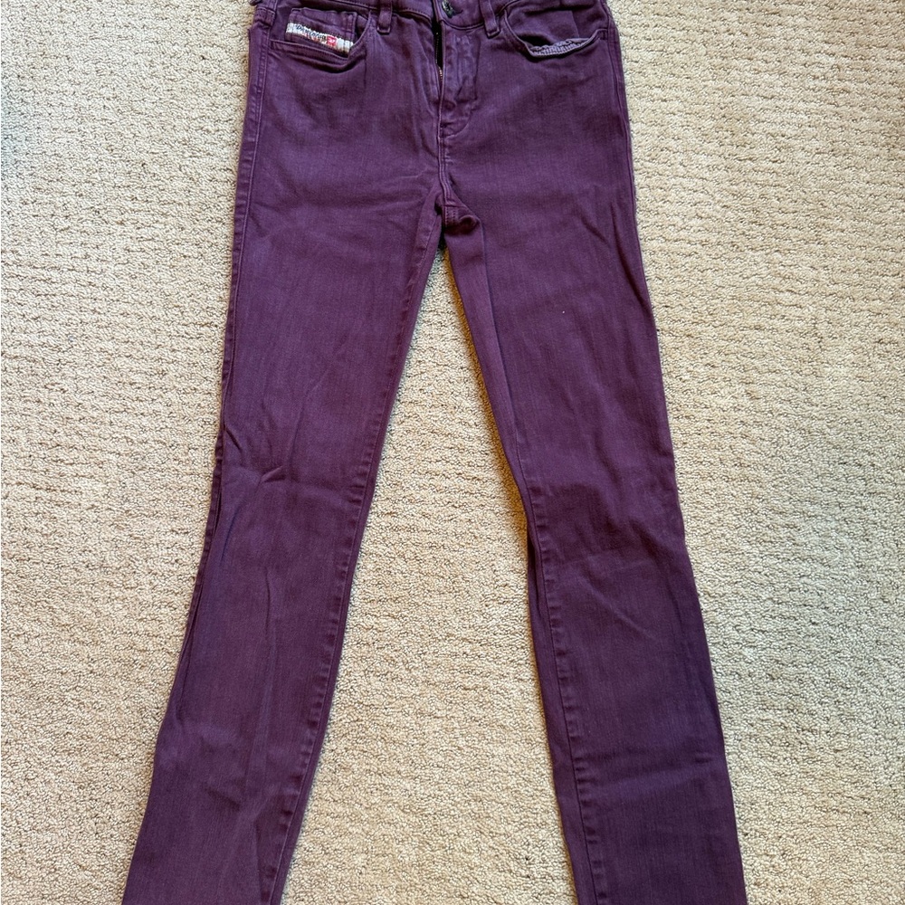 Purple Skinny Jeans